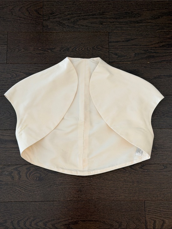 Accessories - 100% silk cream/ivory Bolero
